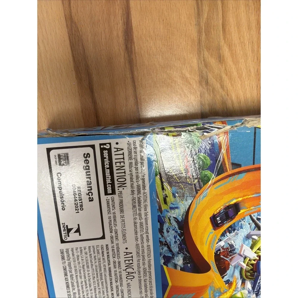 Hot Wheels Let's‎ Race 10 Pack Mattel GT Scorcher Street Shrieker Gotta Go Cars